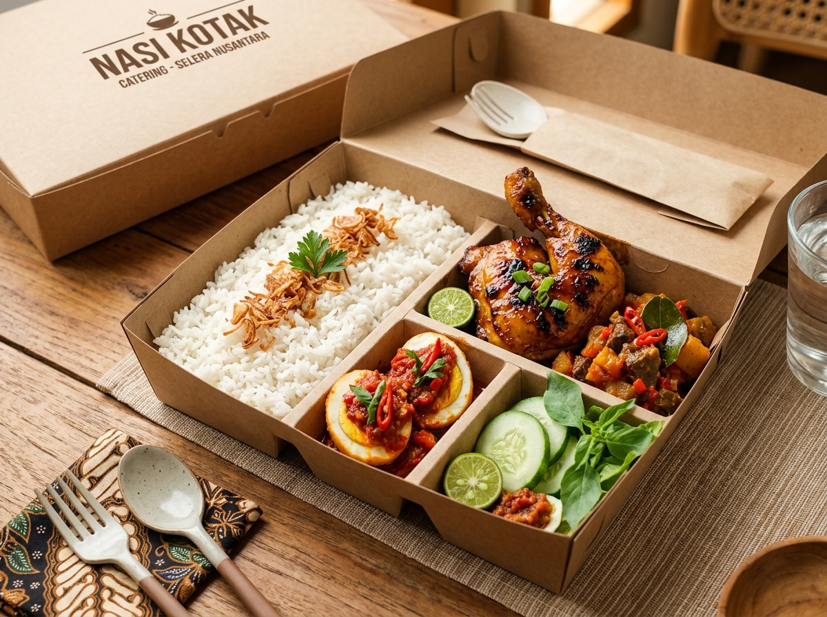 Paket Nasi Kotak Catering Ibuuby